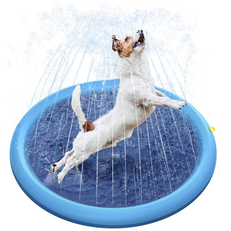SplashPaws™ | Poduszka z kurtyną wodną dla zwierząt