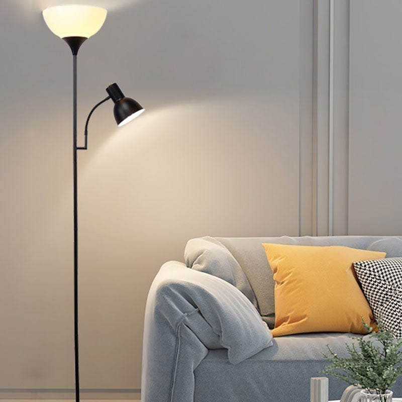 Sandsberg | Lampa podłogowa z podwójnym światłem | Minimalistyczny design z żelaza