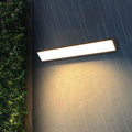 Nowoczesne zewnętrzne lampy ścienne LED z aluminium i akrylu | Karnz