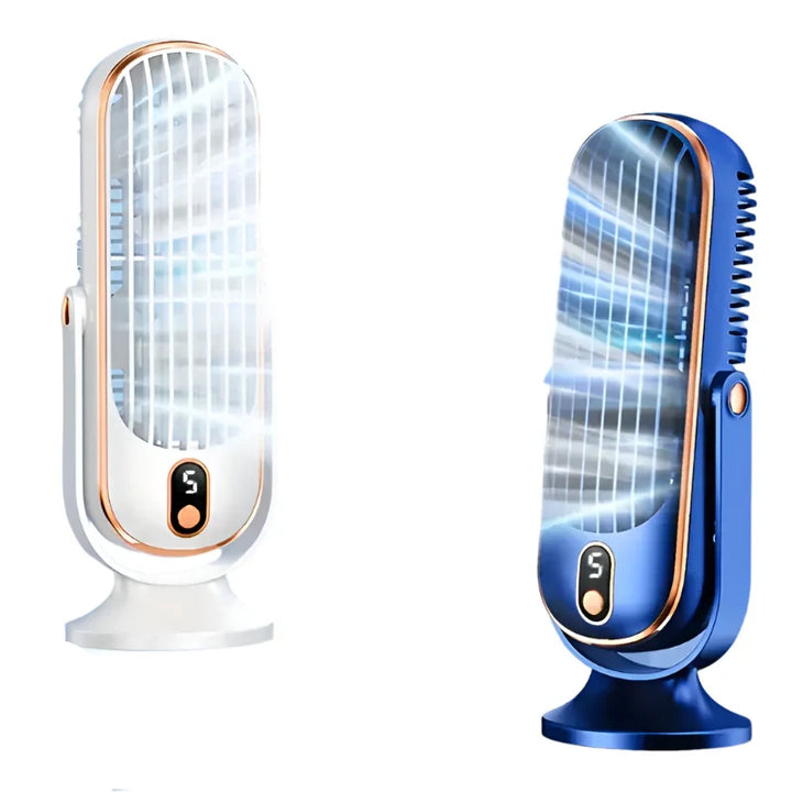 Przenośny mini klimatyzator z ładowaniem USB – 5 prędkości i 720° obrotu | Karnz