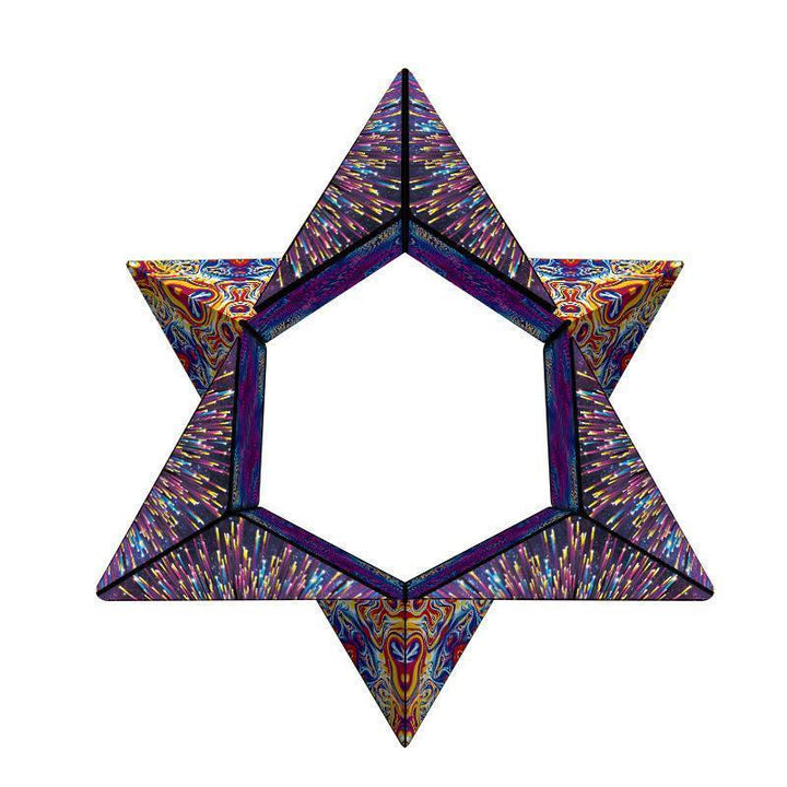 Sandsberg | Magnetyczny Kostka Zmiany Formy | Puzzle Przemiany Zabawka | Wielokolorowy