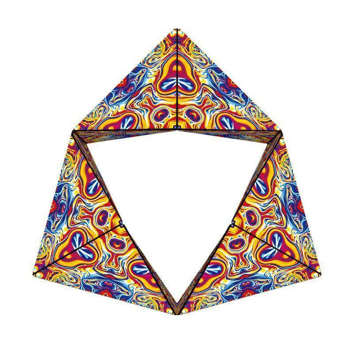 Sandsberg | Magnetyczny Kostka Zmiany Formy | Puzzle Przemiany Zabawka | Wielokolorowy