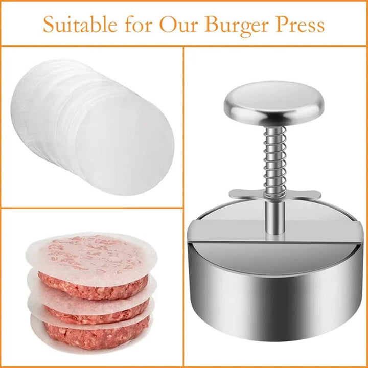 Ręczna prasa do mięsa na hamburgery