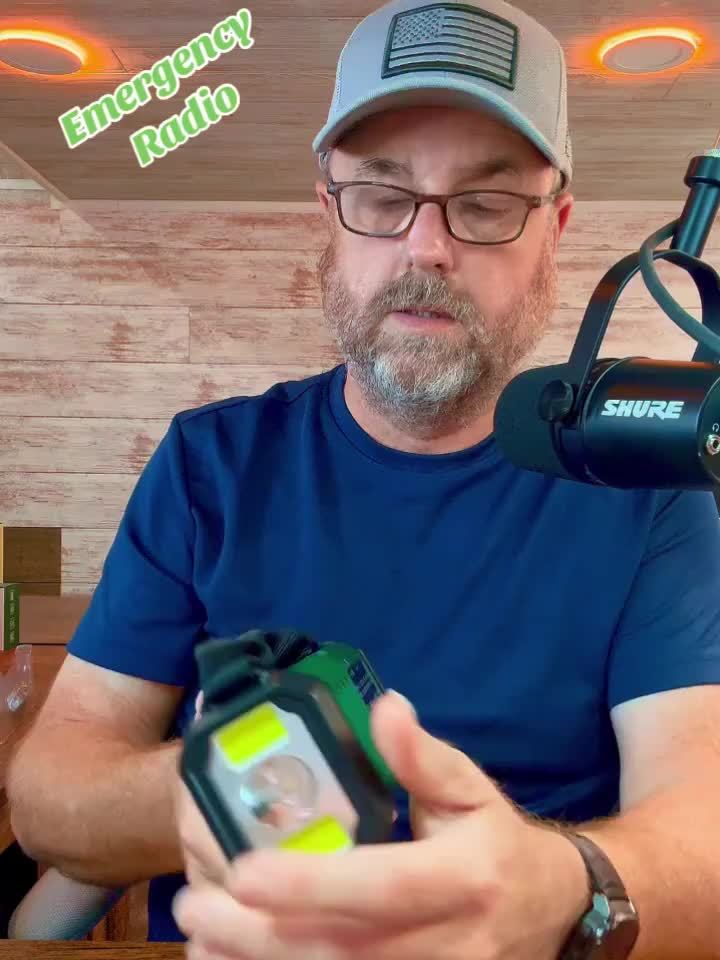 Karnz | StormMate X10 Radio ratunkowe z powerbankiem 10.000 mAh | Solarne, korbowe i USB-C | Światło LED, alarm SOS i kompas | AM/FM/NOAA