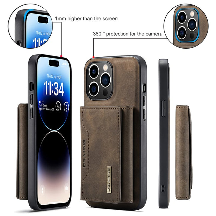 Etui 2-w-1 na iPhone z odczepianą portmonetką