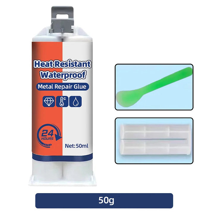 Odporna na wysoką temperaturę, wodoodporna klej do naprawy metalu