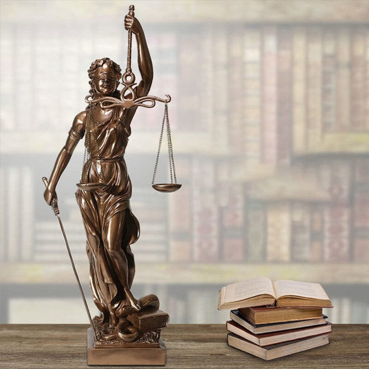 Statua dekoracyjna bogini sprawiedliwości