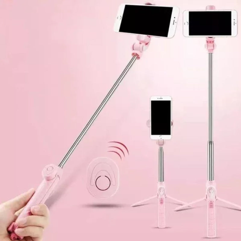 6 w 1 bezprzewodowy Bluetooth Selfie Stick
