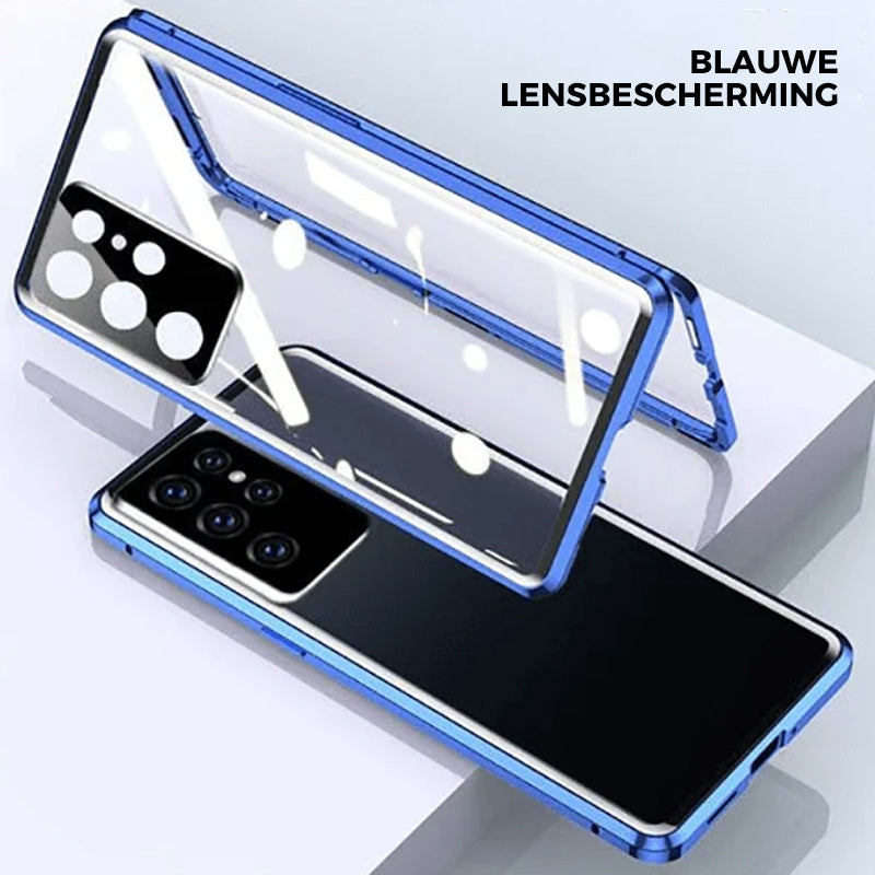 Sandsberg hartowane szkło Podwójna etui na telefon dla Samsunga