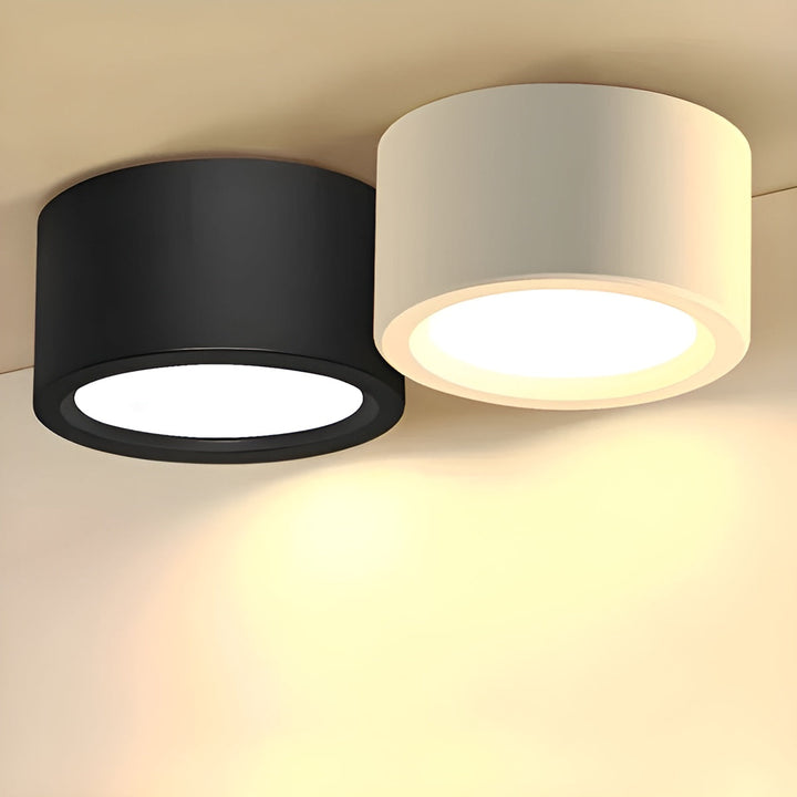 Nowoczesna lampa sufitowa LED – Okrągły kształt i ciepłe światło LED | Przytulne oświetlenie do każdego pomieszczenia