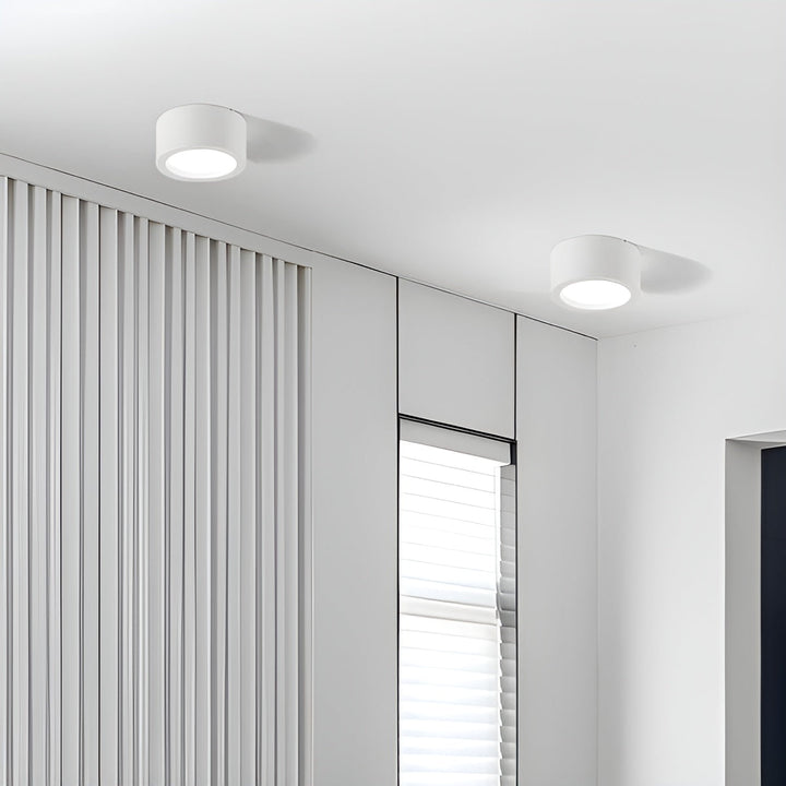 Nowoczesna lampa sufitowa LED – Okrągły kształt i ciepłe światło LED | Przytulne oświetlenie do każdego pomieszczenia