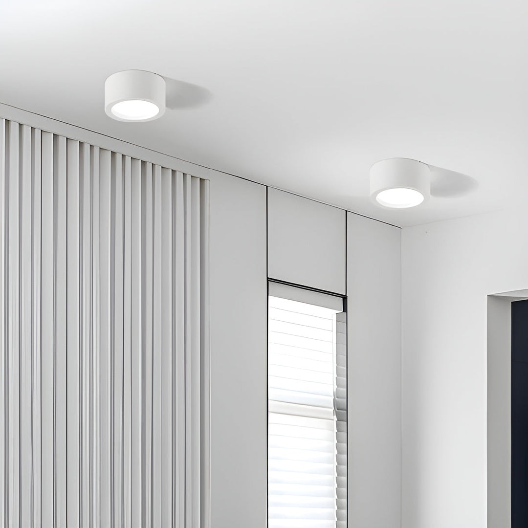 Nowoczesna lampa sufitowa LED – Okrągły kształt i ciepłe światło LED | Przytulne oświetlenie do każdego pomieszczenia | Karnz