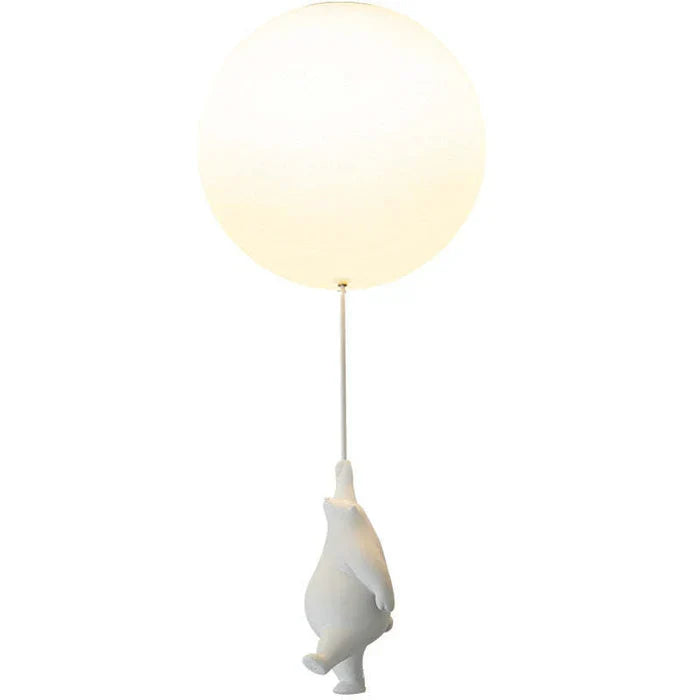 Lampa sufitowa dla dzieci z niedźwiedziem i balonem - CloudBear | Karnz