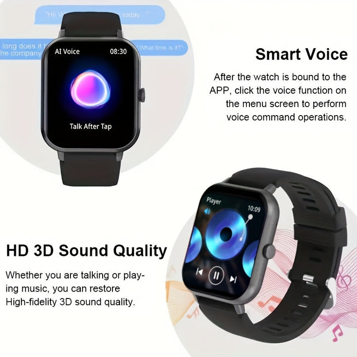 Smartwatch 4,65 cm Wyświetlacz Dotykowy | Karnz