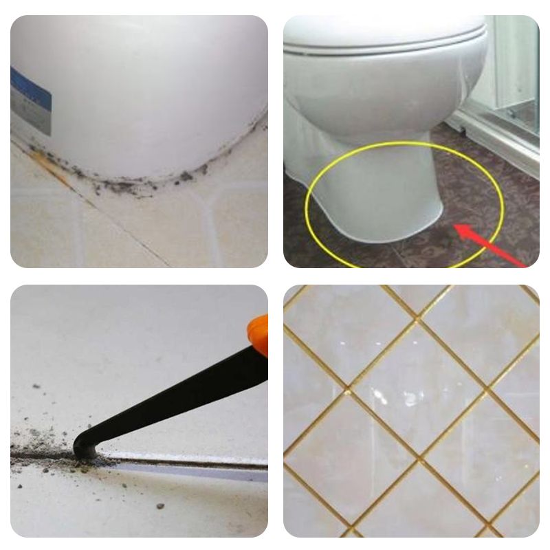 Pousbo Antygrzybiczny i Wodoodporny Pisak do Fug dla Płytek Ceramicznych