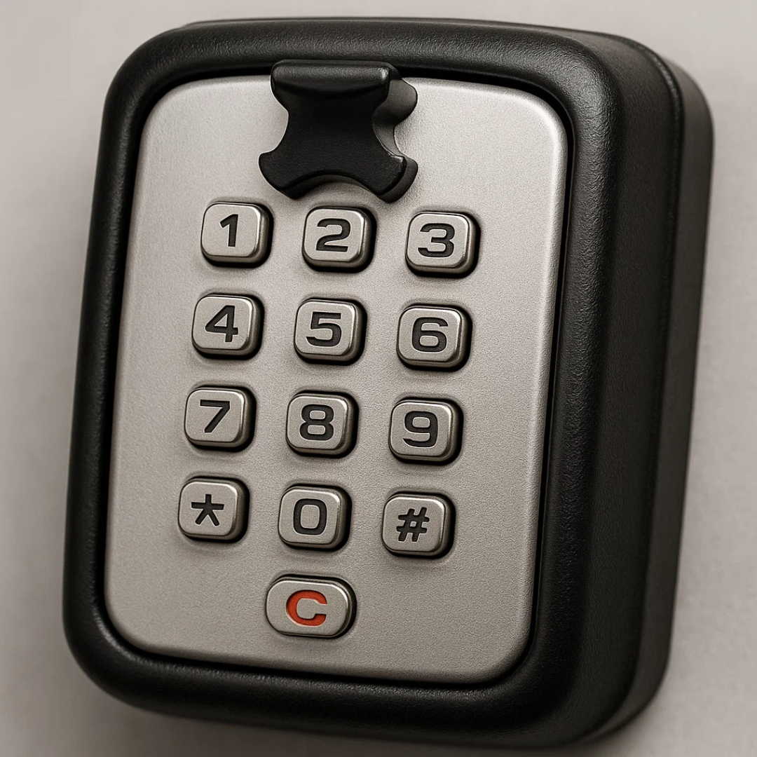 KeyGuard Zewnętrzna Skrzynka na Klucze – Wodoodporna Skrzynka Montowana na Ścianie | Karnz