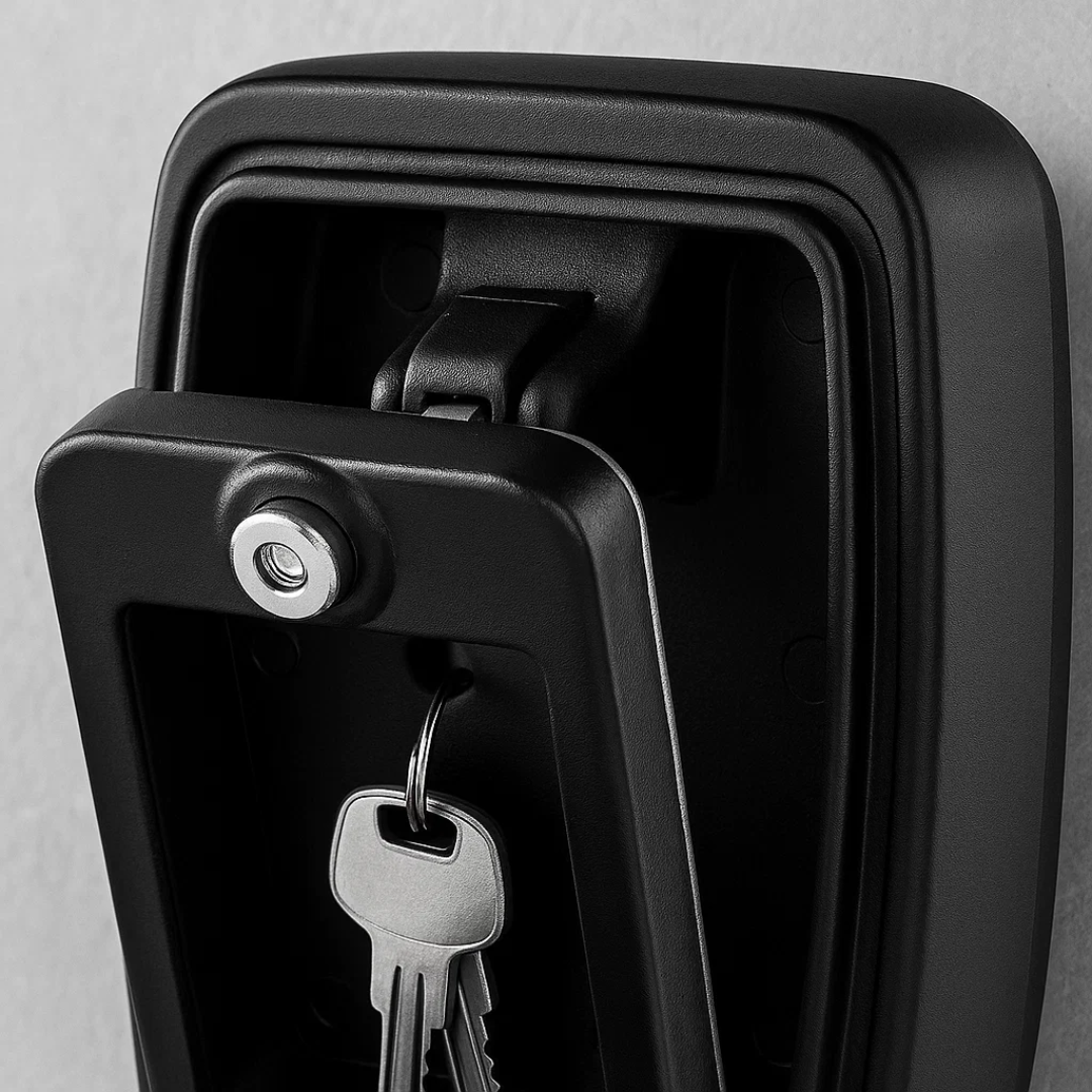 KeyGuard Zewnętrzna Skrzynka na Klucze – Wodoodporna Skrzynka Montowana na Ścianie | Karnz