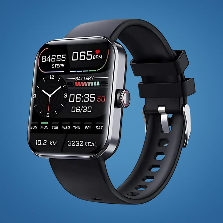 Glucowatch | Nieinwazyjna smartwatch do pomiaru poziomu cukru we krwi – Monitorowanie w czasie rzeczywistym, śledzenie trendów i spersonalizowane powiadomienia Karnz