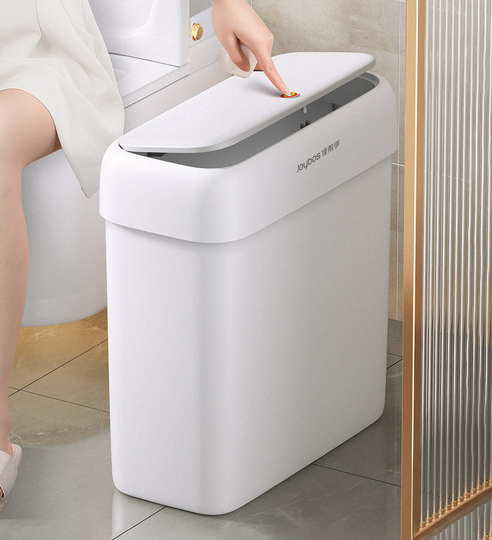 Sandsberg® Wąski kosz na śmieci do łazienki z pokrywą Z39