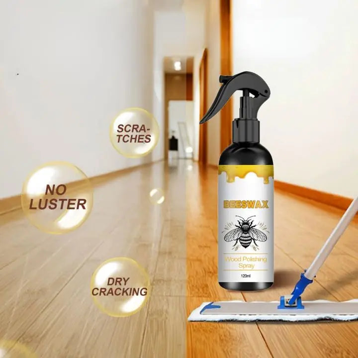 Naturalny spray do pielęgnacji wosku pszczelego – Nietoksyczna politura do drewna