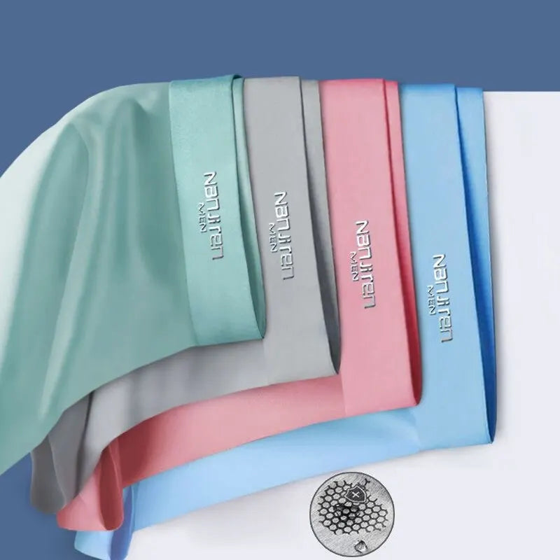 CoolSilk 4-częściowe bokserki Ice Silk z technologią grafenową | Karnz