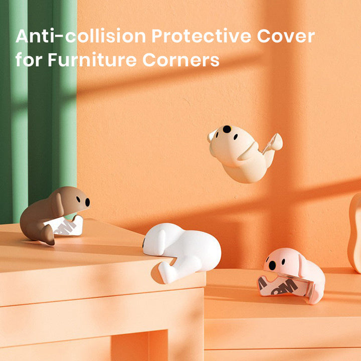 Ochrona krawędzi dla stołów z rysunkowym psem