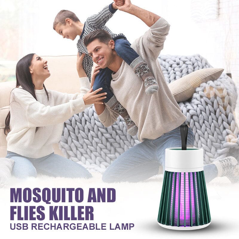 🦟USB ładowalna lampa na komary i muchy🚫