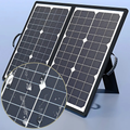 PowerFlex 40W Składany Panel Słoneczny – Przenośna Energia Słoneczna do Kempingu i Outdooru | Karnz