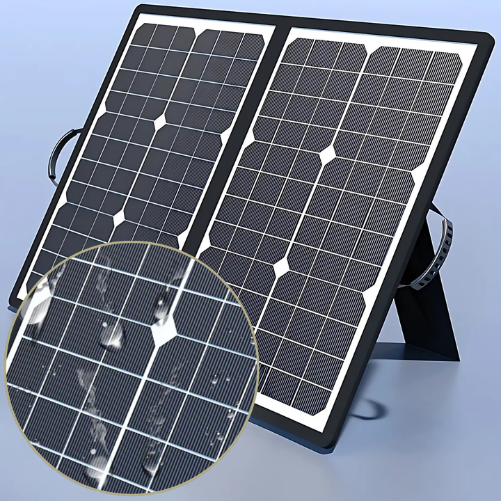 PowerFlex 40W Składany Panel Słoneczny – Przenośna Energia Słoneczna do Kempingu i Outdooru | Karnz
