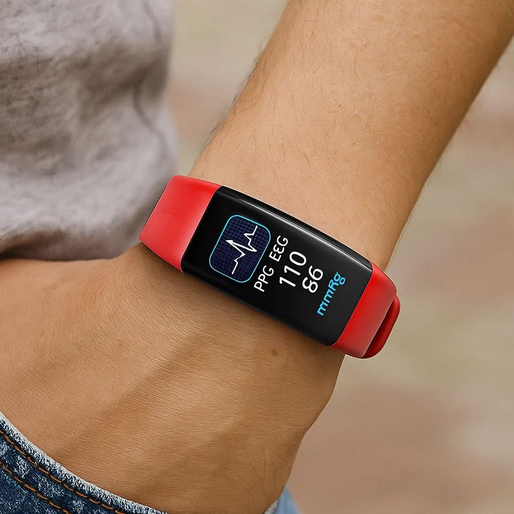 Smartwatch z EKG i ciśnieniomierzem