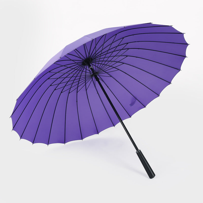 Damski solidny parasol przeciwwiatrowy i deszczowy Karnz