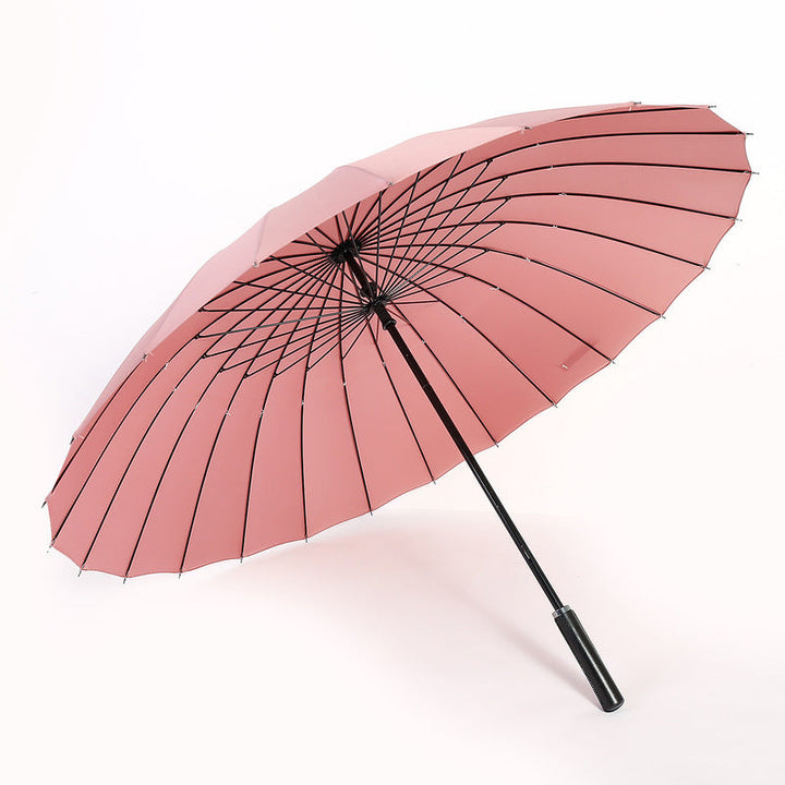 Damski solidny parasol przeciwwiatrowy i deszczowy Karnz