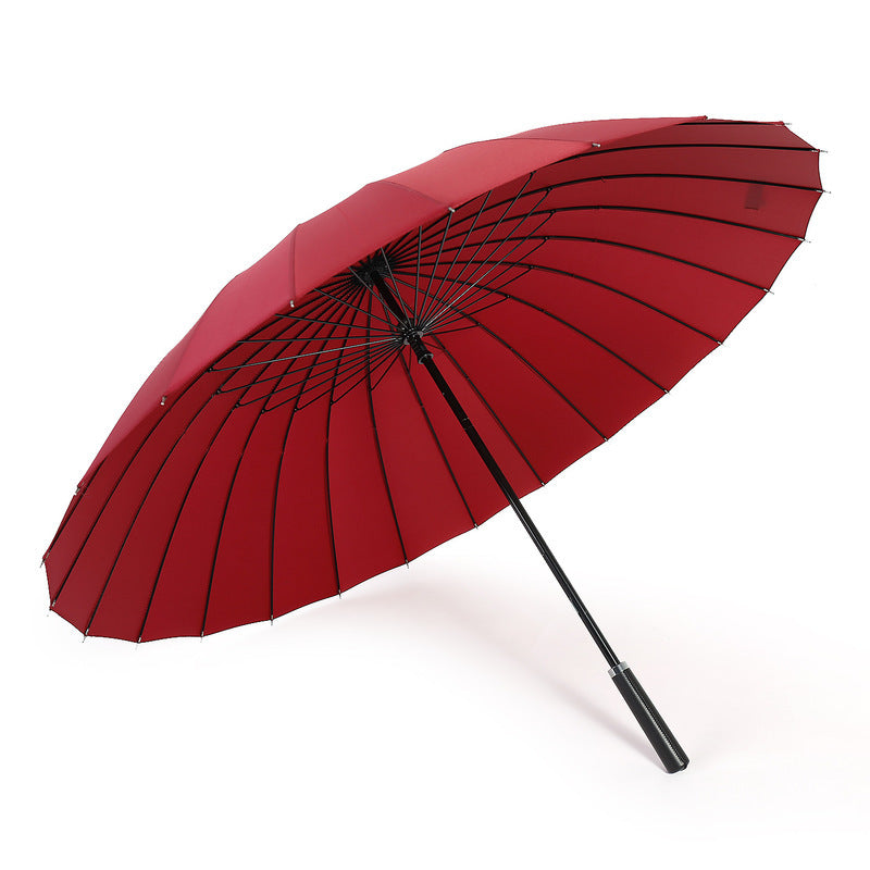 Damski solidny parasol przeciwwiatrowy i deszczowy Karnz