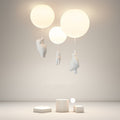 SkyDream Lampa sufitowa dla dzieci z niedźwiedziem i balonem - Zabawny design i energooszczędne oświetlenie LED | Karnz