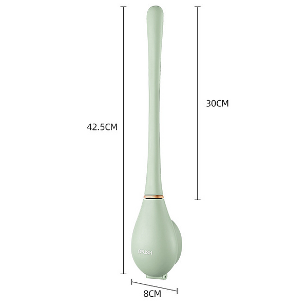 Nowoczesna elastyczna szczotka do toalety z silikonu