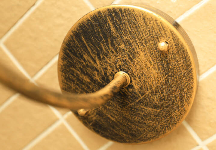 Retro Loft Dome Żelazo Na Zewnątrz Wodoodporna Lampa Ścienna Szkło Łukowe 1-Światło | Karnz