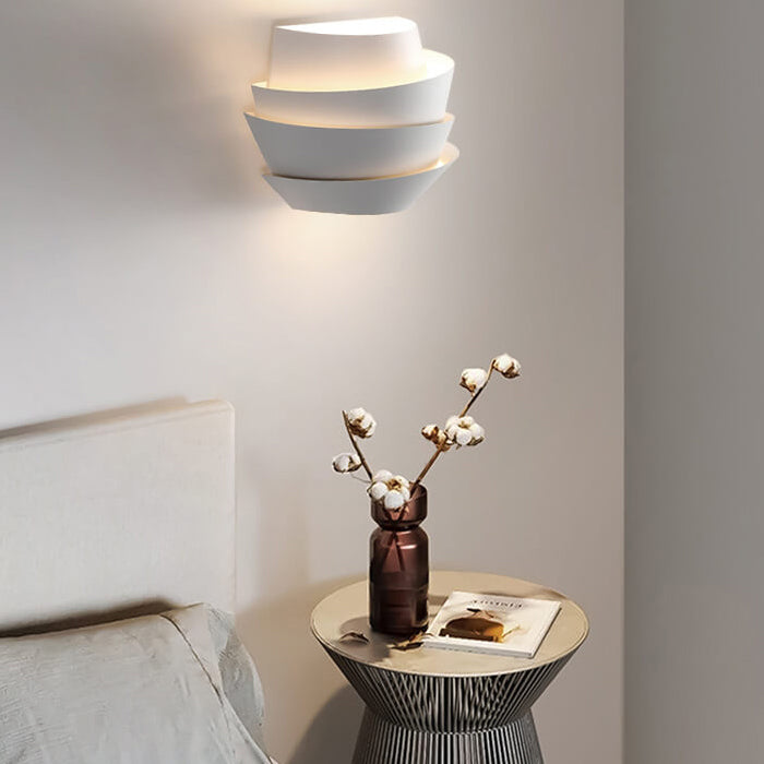 Skandynawska lampa ścienna z podwójnymi punktami świetlnymi - NordGlow | Karnz