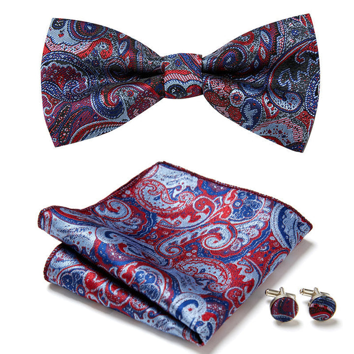 Karnz | Trzyczęściowy zestaw z eleganckimi muszkami