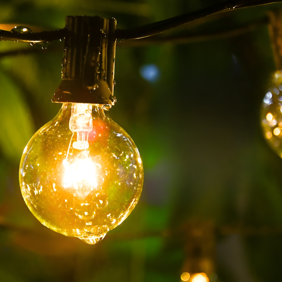 FairyFlicker Lichterketten - Luksusowe oświetlenie tarasowe z wodoodporną ochroną | Karnz