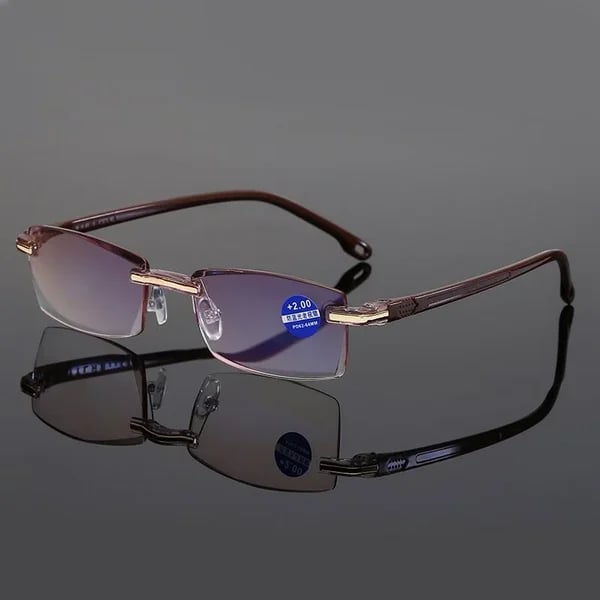 Nowe okulary do czytania Saphir o wysokiej twardości, filtrze światła niebieskiego i podwójnej możliwości użytkowania