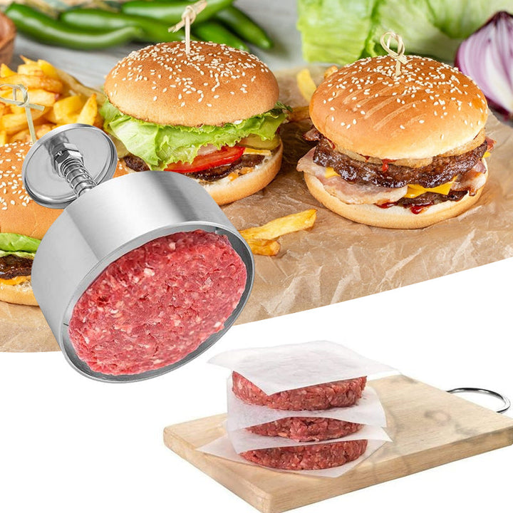 Ręczna prasa do mięsa na hamburgery