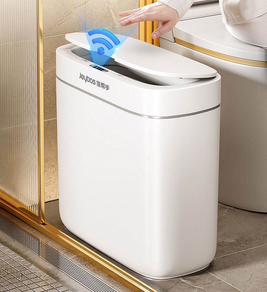 Sandsberg® 3-galonowy wodoodporny automatyczny smukły kosz na śmieci z pokrywą Z64