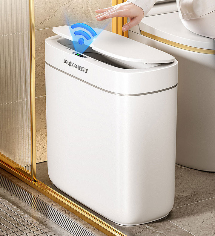 Sandsberg® 3-galonowy wodoodporny automatyczny smukły kosz na śmieci z pokrywą Z64
