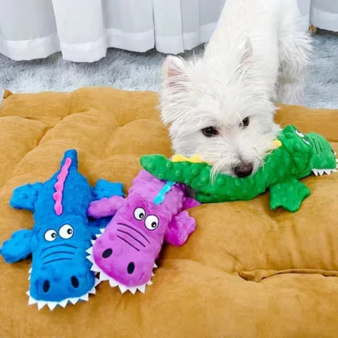 Sandsberg Krokodyl Pluszowa Zabawka dla agresywnych żujących 🐊
