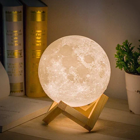 Lampa Księżycowa - Ładowalna - Sterowanie Dotykowe