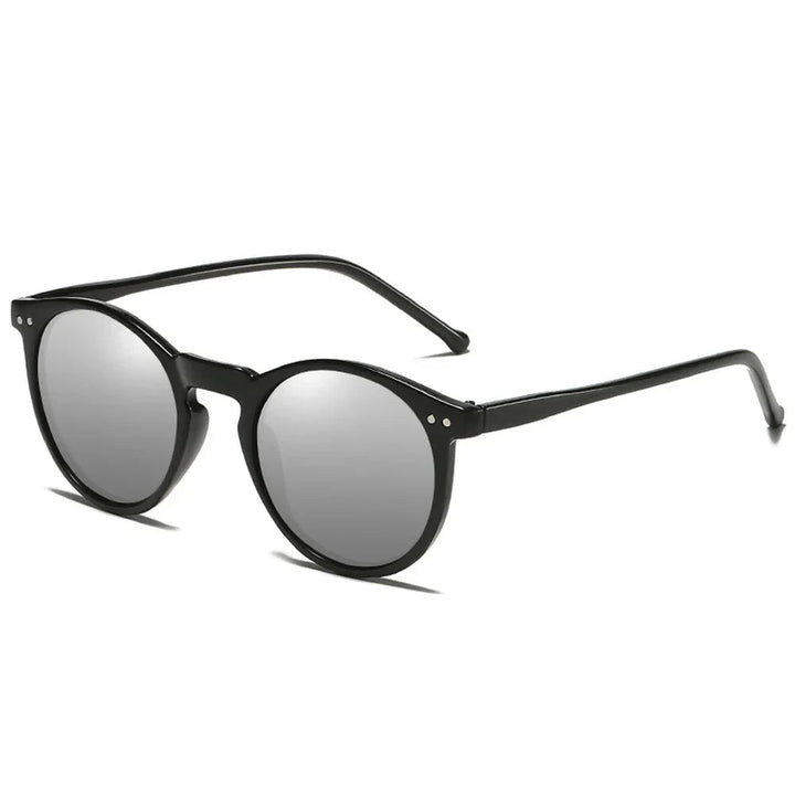 Aldrick Shades – Retro Okrągłe Okulary Przeciwsłoneczne