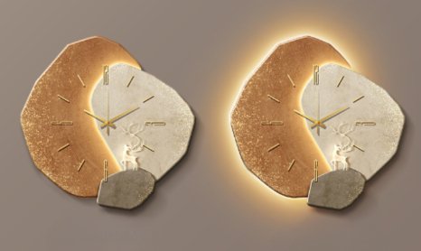 Karnz | Minimalistyczny zegar ścienny w skandynawskim designie - NordiqTime