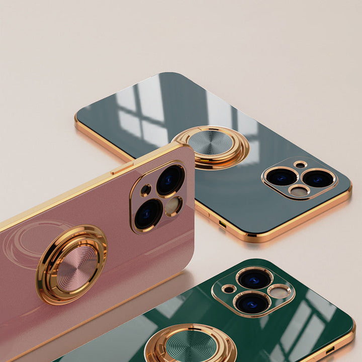 Plastikowe etui na iPhone z pierścieniem | Karnz