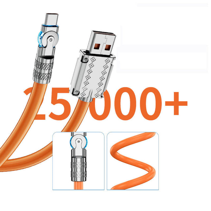 Karnz | 180° Anti-Break Szybkie Ładowanie Kabel Danych (120W)