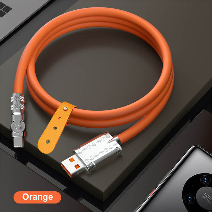 Karnz | 180° Anti-Break Szybkie Ładowanie Kabel Danych (120W)